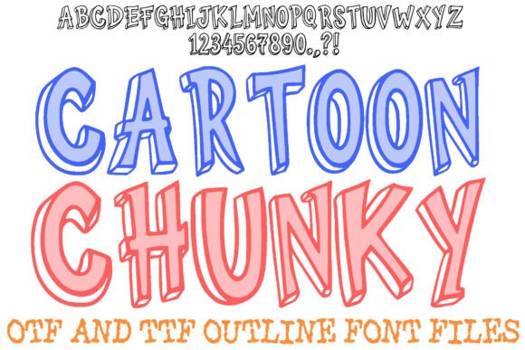 Cartoon Chunky: A Font with Serious Pop and Punch