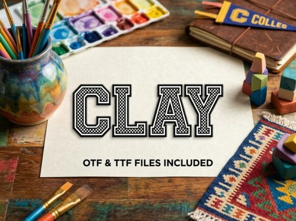 Clay: The Decorative Display Typeface for Impact