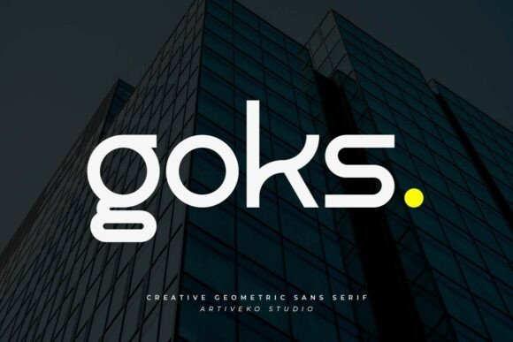 Give Your Brand a Bold Voice with the Goks Font