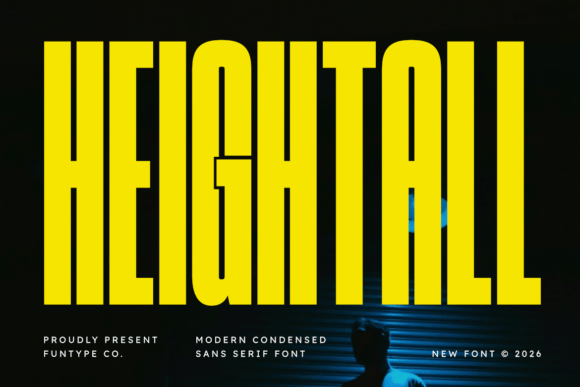 Heightall: The Modern Typeface for High-Impact Design