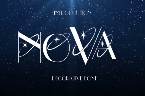 Nova: The Decorative Font That Transforms Creative Projects