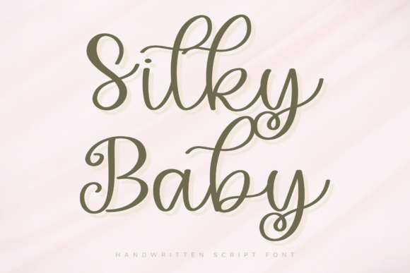Silky Baby: A Handwritten Font with Modern Elegance