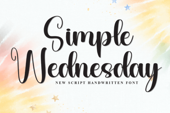 Simple Wednesday: A Font That Feels Like a Warm Welcome