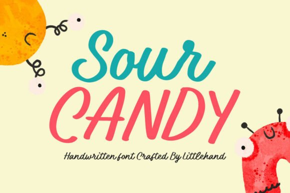 Sour Candy: A Playful Font Duo for Creative Projects