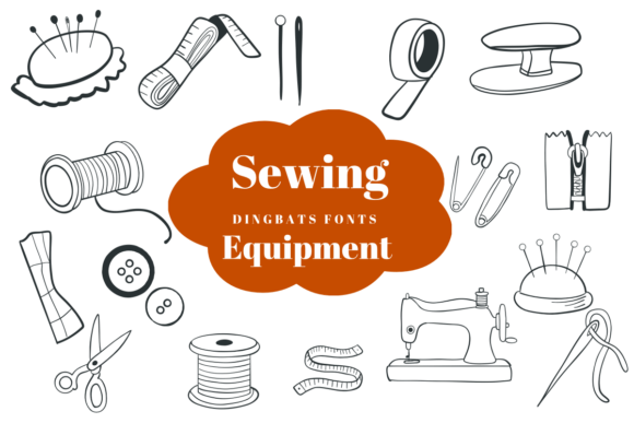 Stitching Visual Stories with the Sewing Equipment Typeface