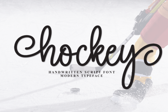 The Athletic Flow of Hockey: A Font for Dynamic Design