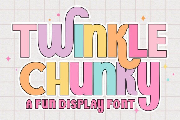 Twinkle Chunky: A Font for Joyful Designs